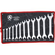 Súprava obojstranných plochých kľúčov BGS 1233 | 6 x 7 – 30 x 32 mm | 12dielna