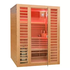 Suchá sauna s ohrievačom pre 3 osoby, 150x150x200cm, 6,0kW