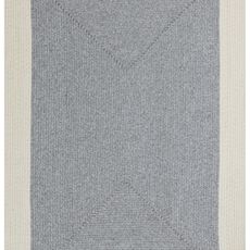 NORTHRUGS - Hanse Home koberce Kusový koberec Braided 105555 Grey Creme – na von aj na doma - 80x150 cm