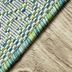 Dywany Łuszczów Kusový koberec Sion Sisal Aztec 22184 green/blue/ecru – na von aj na doma - 200x290 cm