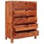 indickynabytok.sk - Komoda Amba 90x120x45 z indického masívu palisander