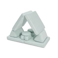 SHAPPY Skladacia penová pohovka SOFA MINI z menčestra Zvoľte farbu: Svetlo zelená