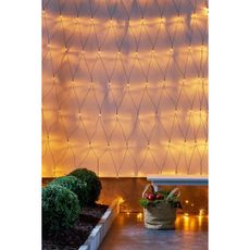 Eglo 410827 - LED Vonkajšia vianočná reťaz GOLDEN 160xLED 2m IP44 teplá biela