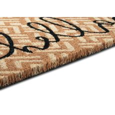 Hanse Home , Rohožka Hello 105681 – na von aj na doma, 45x75, hnedá, chodba / predsieň