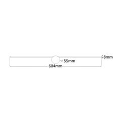 Zuma Line W89949-8W-CH - LED Osvetlenie zrkadla CAMARA LED/8W/230V IP44 chróm