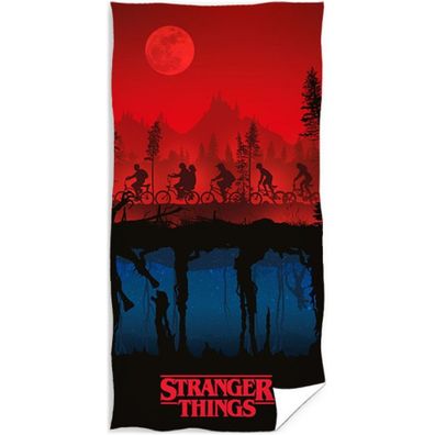 Bavlnená osuška Stranger Things - 100% bavlna - 70 x 140 cm