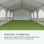 Blumfeldt Sommerfest, párty stan, 4 x 8 m, 500 g/m², PVC, nepremokavý, nehorľavý