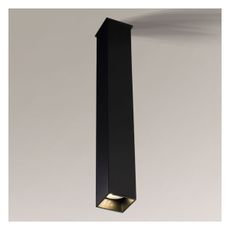 Shilo 1705 - Stropné svietidlo DOHA 1xGU10/15W/230V čierna