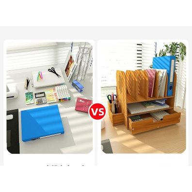 DIY zakladač na dokumenty A4 so zásuvkou svetlé drevo B20 Svetlé drevo