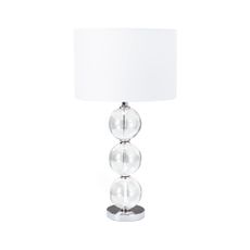 Searchlight EU6194CC-1 - Stolná lampa LARISSA 1xE27/60W/230V