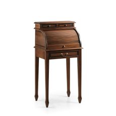 Estila Koloniálny písací stolík so sekretárom M-VINTAGE z mahagónového masívu 110cm