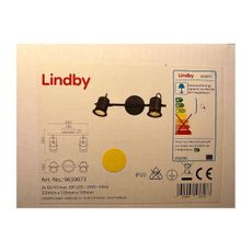 Lindby - Bodové svietidlo CANSU 2xGU10/5W/230V