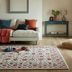 Flair Rugs koberce Kusový koberec Wool Loop Iris Red/Blue - 120x170 cm