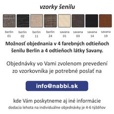 KONDELA Milo kreslo hnedá / svetlohnedá melírovaná