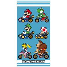 Plážová osuška Super Mario Kart - 100% bavlna - 70 x 140 cm