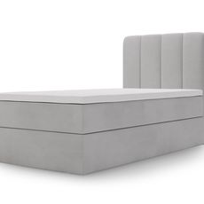 Čalúnená boxspring posteľ Magic Mini 80x200 - sivá