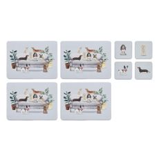 Prestieranie a tácky v súprave 8 ks Curious Dogs – Cooksmart ®