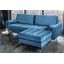Taburetka Velvet Cozy 80cm aqua velvet
