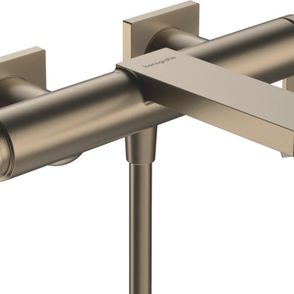 Vaňová batéria Hansgrohe Tecturis E bez sprchového setu 150 mm kartáčovaný bronz 73420140