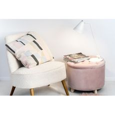 Argon 8002 - Stolná lampa AVALONE 1xE27/15W/230V čierna