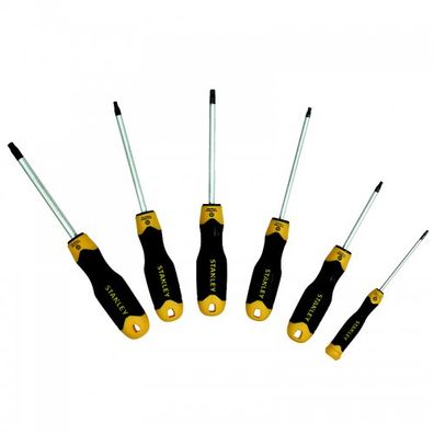 6-dielna sada skrutkovačov Torx v module Stanley STMT1-74182