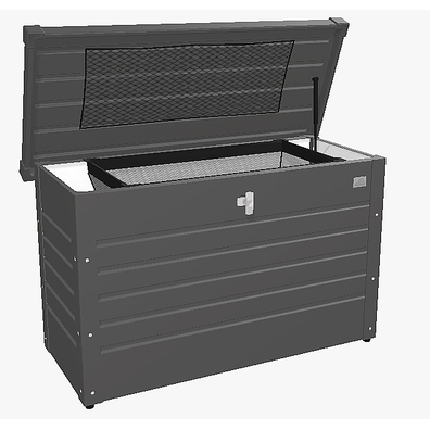 Biohort Vonkajší úložný box FreizeitBox 101 x 46 x 61 (tmavo šedá metalíza)