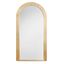 Estila Glamour nástenné zrkadlo Swan so zlatým oblúkovým rámom s vrstveným efektom 160 cm