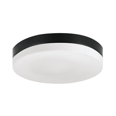 Prezent 67115 - Kúpeľňové stropné svietidlo PILLS 2xE27/60W/230V IP44 čierna