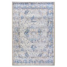 Villeroy & Boch , Kusový koberec  106064 Cream, Blue – na von aj na doma, 120x180, modrá, chodba / predsieň