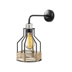 Opviq Nástenná lampa Fiko čierna
