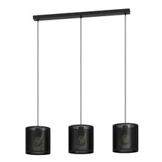 Eglo 43796 - Luster na lanku MANBY 3xE27/40W/230V
