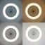 Brilagi - LED Stmievateľné svietidlo s ventilátorom RONDA LED/48W/230V biela + DO