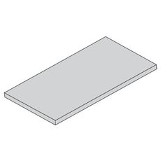 Laminovaná polica pre ELEMENT SYSTEM, 800 x 200 mm, sivá