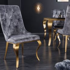 Chesterfield jedálenská stolička 2 ks ZETHOS Dekorhome
