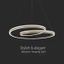 LED Luster na lanku LED/40W/230V