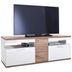 Livetastic TV DIEL, biela, farba duba, 150/55/50 cm