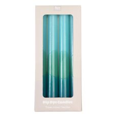 Sviečky v súprave 4 ks doba horenia 6 h Dip Dye – Rex London