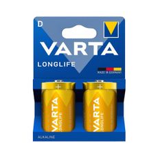 Varta 4120101422 - 2 ks Alkalické batérie LONGLIFE D 1,5V