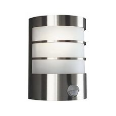 Philips 17475/47/PN - Vonkajšie nástenné svietidlo so senzorom 1xE27/60W/230V IP44