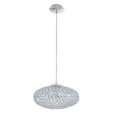 Eglo 95286 - Krištáľový luster CLEMENTE 1xE27/60W/230V