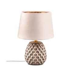 Béžová stolová lampa (výška 27 cm) Ariana - Trio