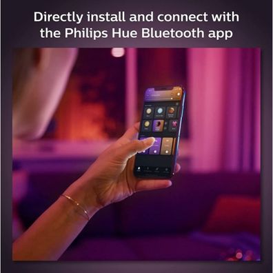 Philips-SADA 4xLED RGB  Stmievateľné svietidlo do lištového systému Hue LED RGB/20,8W/230V