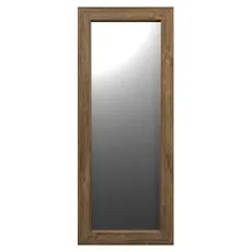 Nástenné zrkadlo v hnedom ráme Styler Jyvaskyla, 60 x 148 cm