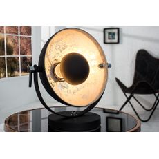 Estila Dizajnová jedinečná stolná lampa Studio 40 cm strieborná