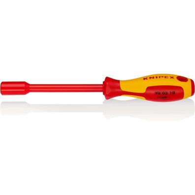 VDE skrutkovač s nástrčným kľúčom 6 hrán 10x125 mm Knipex 98 03 10