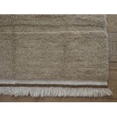 Lorena Canals , DOPREDAJ: 120x170 cm Vlněný koberec Steppe - Sheep Beige, 120x170, béžová, chodba / predsieň