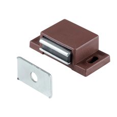 Hettich Magnetická západka 4 kg, hnedá, 40 x 13 x 22 mm, 2 ks
