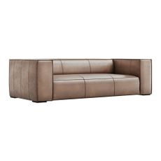 Svetlohnedá kožená pohovka 227 cm Madame - Windsor & Co Sofas