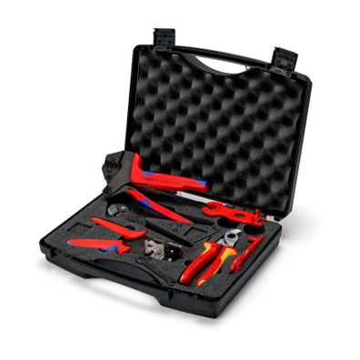 Kufrík na náradie pre fotovoltaiku Knipex 97 91 04 V01 (sada 7 dielov)