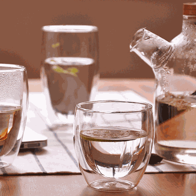 Termo poháre, set 4 ks, na vodu, 250 ml, HOTCOLD TYP 9